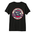 Cafe Racer Full Throttle Motorcycle Tri T-Shirt - Trendy Graphic Unisex - T-Shirt, Sweatshirt, Hoodie