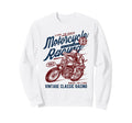 Motorcycle Racing Distressed Sweatshirt - Graphic Print Men Women - T-Shirt, Sweatshirt, Hoodie