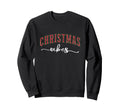 Vibes Festive Typography Holiday Sweatshirt - Minimalist Print for Adults - T-Shirt, Sweatshirt, Hoodie