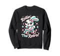 Rollin Skater Bunny Rabbit Roller Sweatshirt - Streetwear Style for Adults - T-Shirt, Sweatshirt, Hoodie