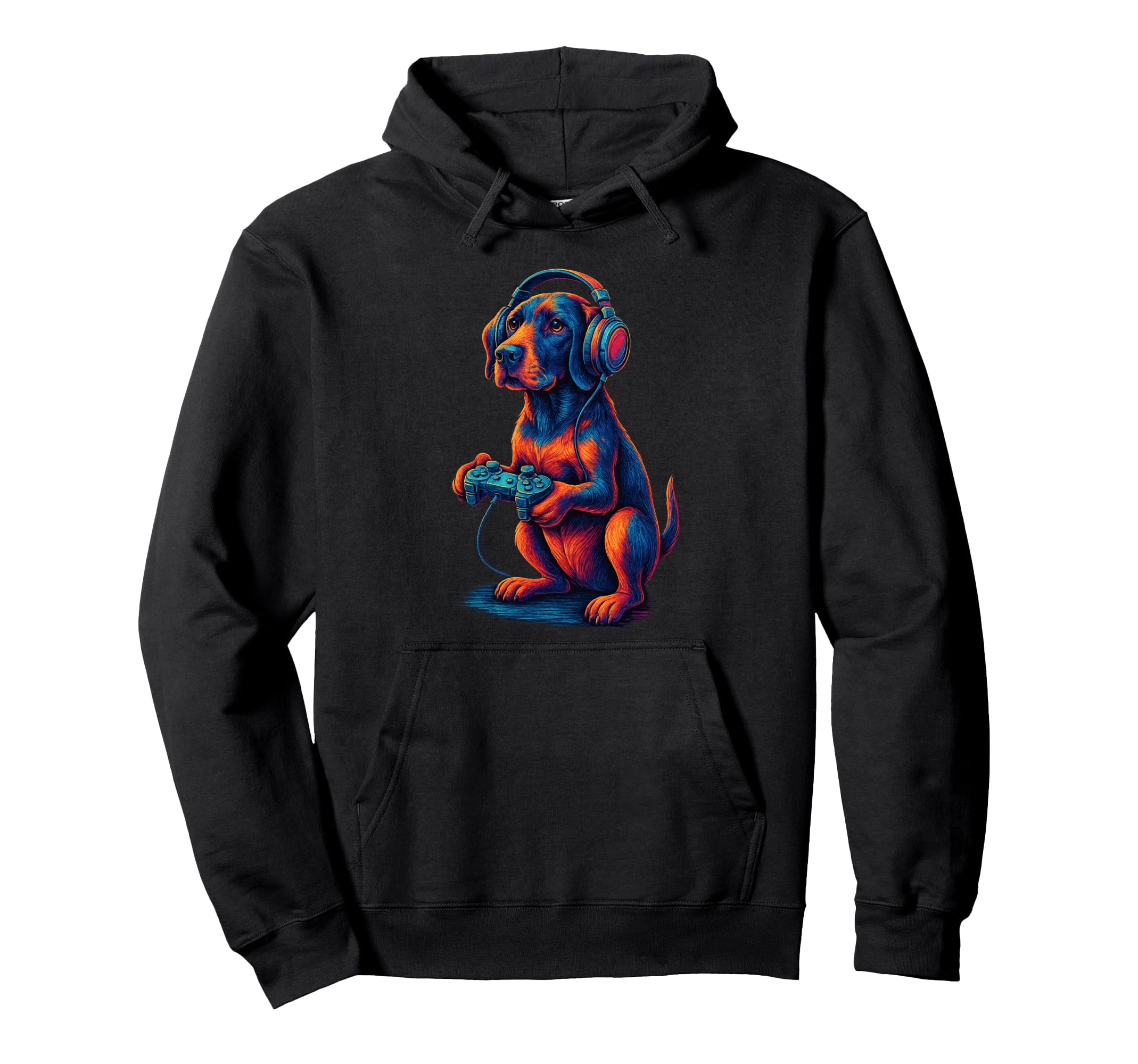 German Shorthaired Pointer Gamer Gaming Hoodie - Aesthetic Graphic Unisex - T-Shirt, Sweatshirt, Hoodie