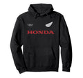 Honda Red Bold Minimalist Lettering Hoodie - Casual Everyday Wear Men Women - T-Shirt, Sweatshirt, Hoodie