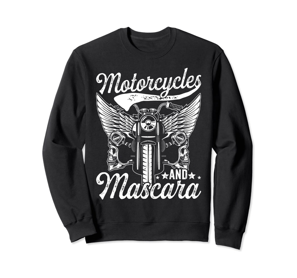 Motorbike Riding Motorcycles And Sweatshirt - Graphic Print for Adults - T-Shirt, Sweatshirt, Hoodie
