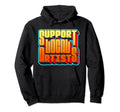 Support Local Artists Typography Hoodie - Streetwear Style for Adults - T-Shirt, Sweatshirt, Hoodie
