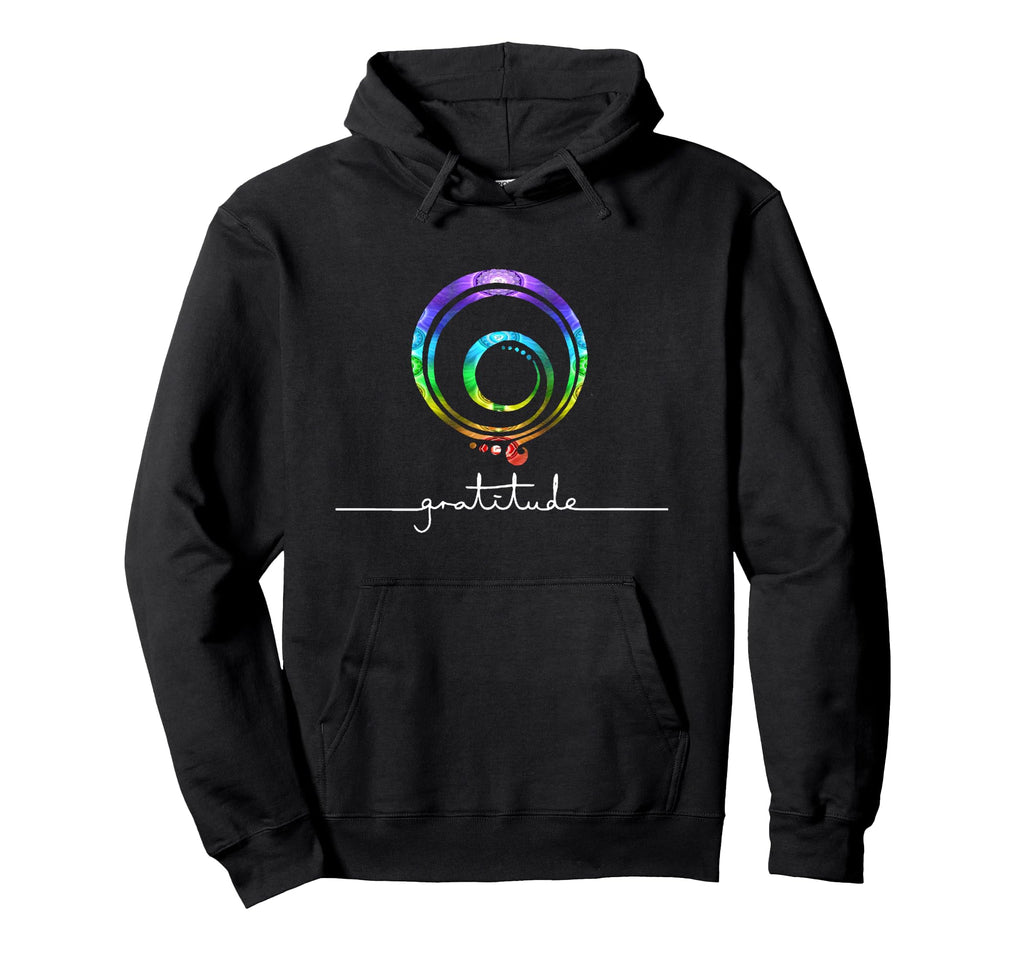 Gratitude Chakra Gratitude Inspirational Hoodie - Minimalist Print Unisex - T-Shirt, Sweatshirt, Hoodie