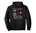 Lets Go Western Country Melanin Hoodie - Minimalist Print for Adults - T-Shirt, Sweatshirt, Hoodie