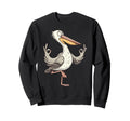 Meditation Pelican Yoga Pose Relaxing Sweatshirt - Custom Art Print Unisex - T-Shirt, Sweatshirt, Hoodie