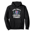 Spiritual Crystal Stones Healing Hoodie - Novelty Apparel Unisex - T-Shirt, Sweatshirt, Hoodie