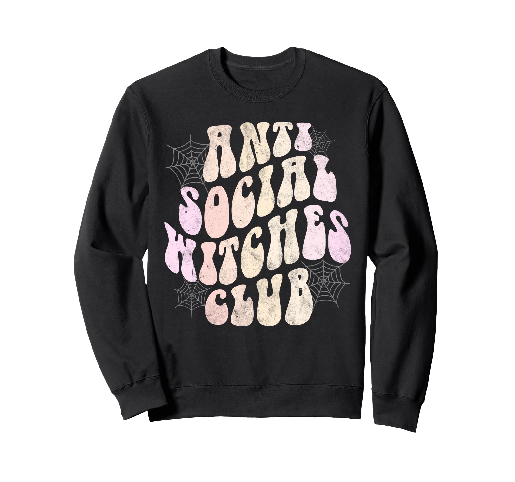 Funny Anti Social Witches Club 1692 Sweatshirt - Trendy Graphic for Adults - T-Shirt, Sweatshirt, Hoodie