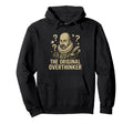 Original Overthinker Philosopher Hoodie - Aesthetic Graphic for Adults - T-Shirt, Sweatshirt, Hoodie