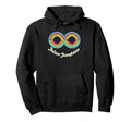 Autism Acceptance Infinity Symbol Hoodie - Trendy Graphic Men Women - T-Shirt, Sweatshirt, Hoodie