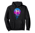 Sunset Akita Hoodie - Aesthetic Graphic Unisex - T-Shirt, Sweatshirt, Hoodie