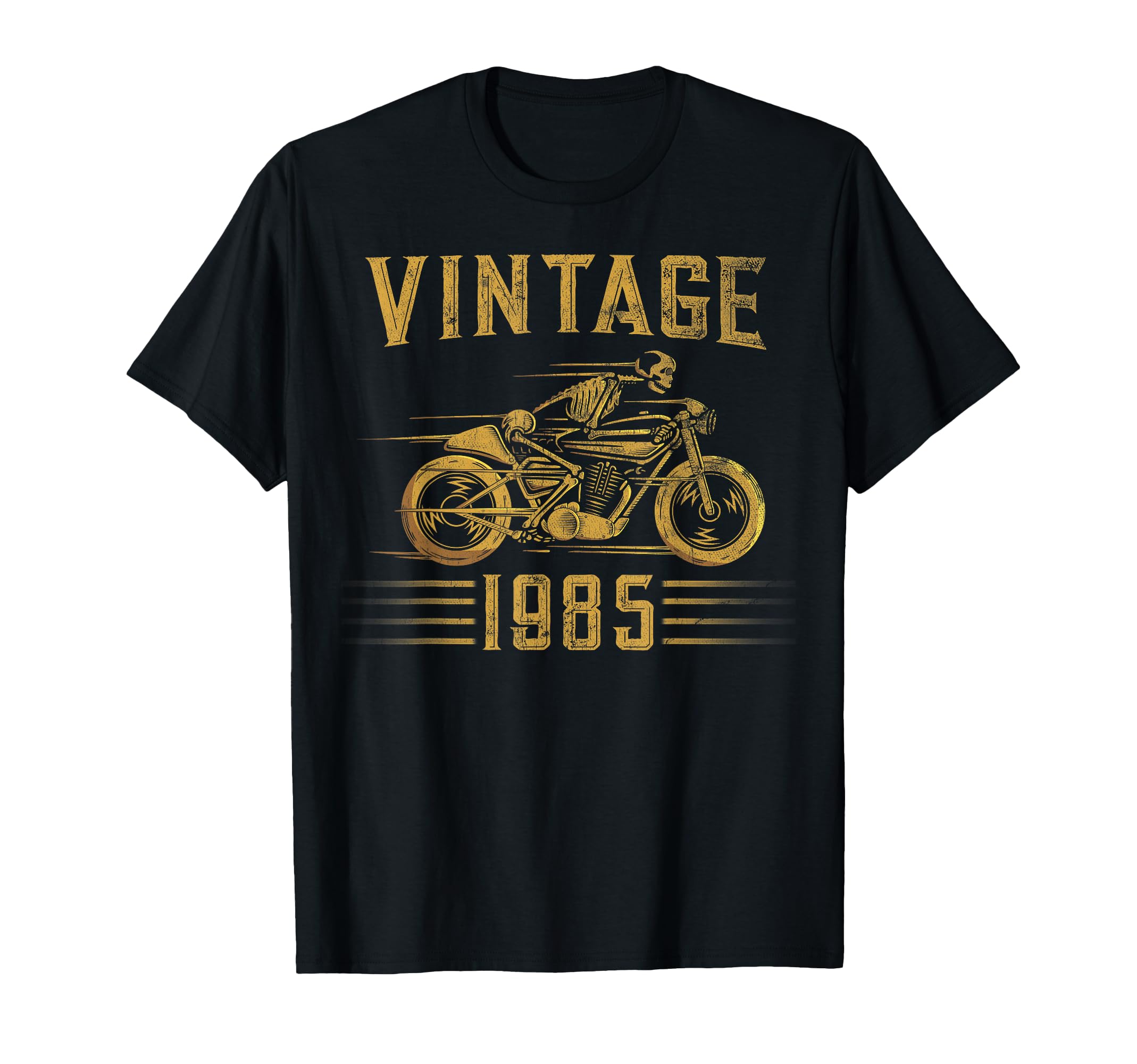 1985 Biker Motorcycle T-Shirt - Unique Graphic Unisex - T-Shirt, Sweatshirt, Hoodie