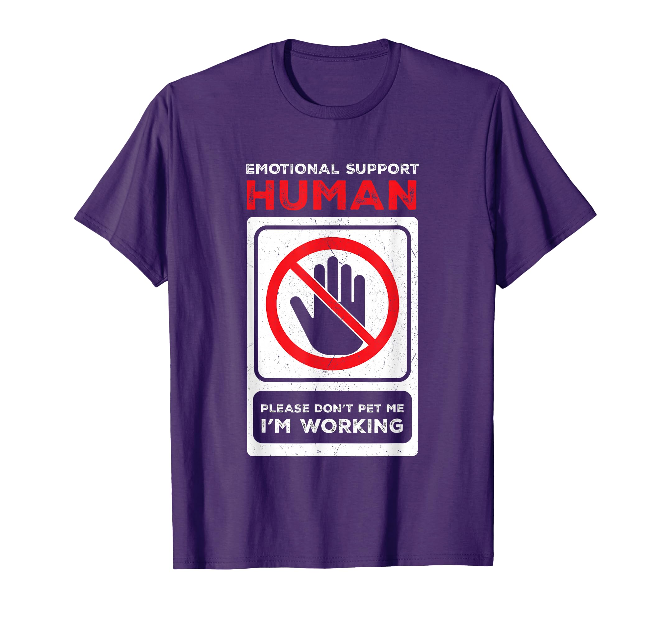 Emotional Support Human Halloween T-Shirt - Custom Art Print Unisex - T-Shirt, Sweatshirt, Hoodie