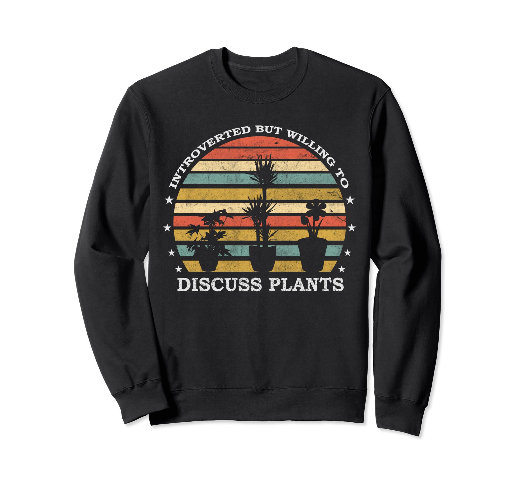 Introverted But Willing To Discuss Sweatshirt - Novelty Apparel for Adults - T-Shirt, Sweatshirt, Hoodie