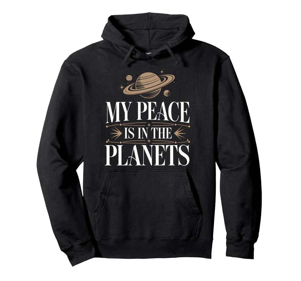 Meditation Astrology Connection Cosmic Hoodie - Unique Graphic Men Women - T-Shirt, Sweatshirt, Hoodie