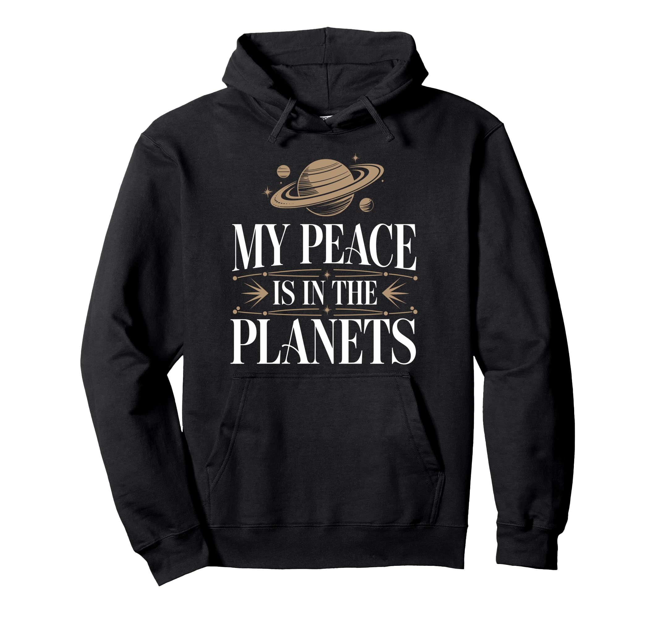Meditation Astrology Connection Cosmic Hoodie - Unique Graphic Men Women - T-Shirt, Sweatshirt, Hoodie