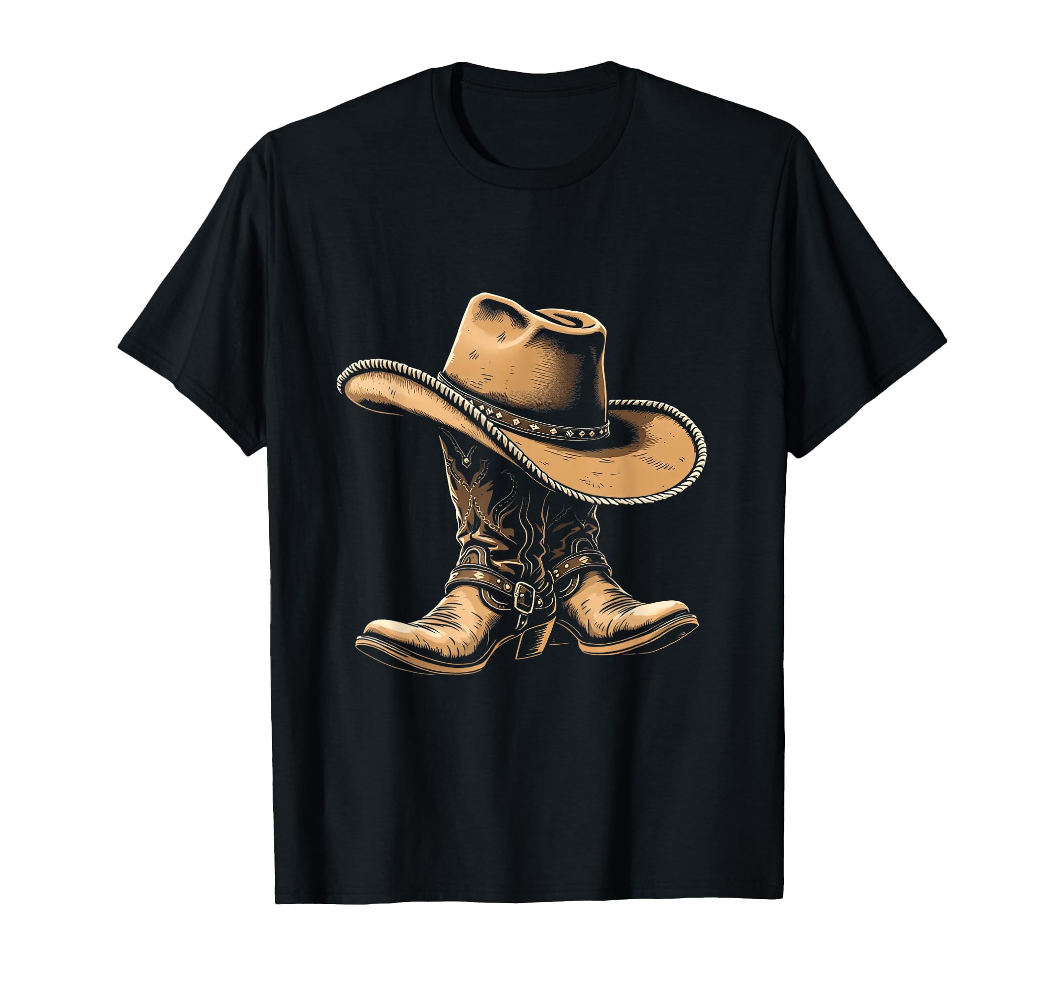 Cowboy T-Shirt - Casual Everyday Wear Men Women - T-Shirt, Sweatshirt, Hoodie