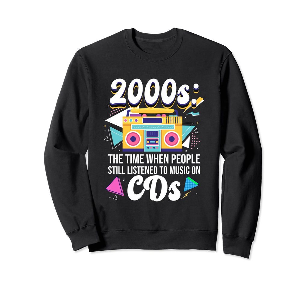 Tech Nostalgia Early 2000S Geek Sweatshirt - Aesthetic Graphic for Adults - T-Shirt, Sweatshirt, Hoodie