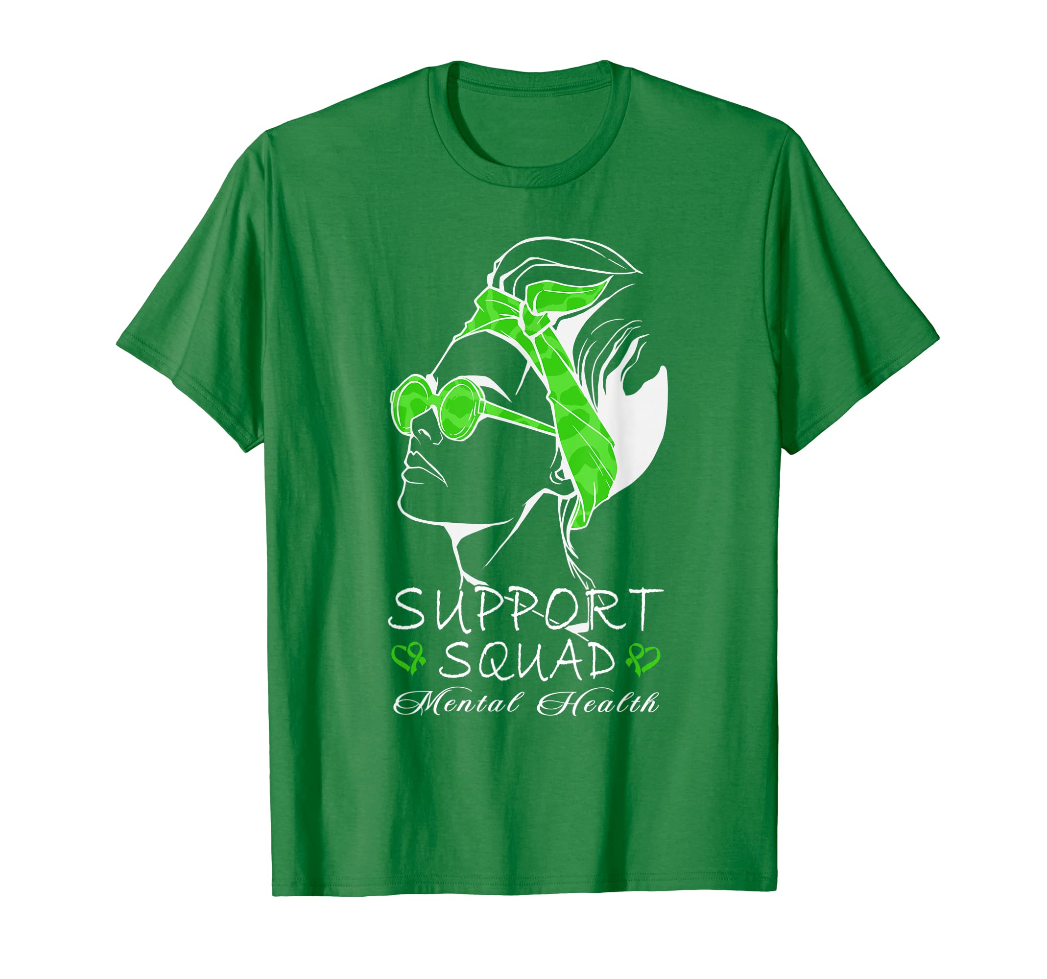 Sunglasses Bandana Green Wear T-Shirt - Trendy Graphic Men Women - T-Shirt, Sweatshirt, Hoodie