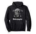 Halloween American Motorcycle Cafe Racer Hoodie - Graphic Print for Adults - T-Shirt, Sweatshirt, Hoodie