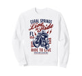 Coral Springs Florida Motorcycle Sweatshirt - Aesthetic Graphic Men Women - T-Shirt, Sweatshirt, Hoodie