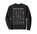 Counselor Coping Skills Alphabet Sweatshirt - Streetwear Style for Adults - T-Shirt, Sweatshirt, Hoodie