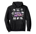 Groovy Reading Is Self Care Book Lover Hoodie - Novelty Apparel Men Women - T-Shirt, Sweatshirt, Hoodie