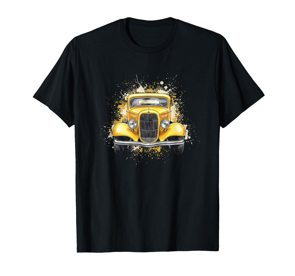 Car Front View Car Art T-Shirt - Trendy Graphic Unisex - T-Shirt, Sweatshirt, Hoodie