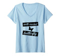 Womens Anti Social Butterfly Funny T-Shirt - Novelty Apparel for Adults - T-Shirt, Sweatshirt, Hoodie