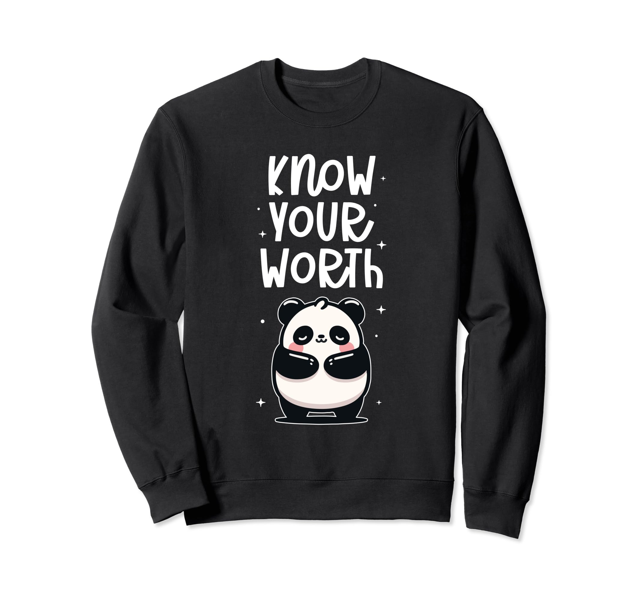 Know Your Worth Mental Health Sweatshirt - Streetwear Style Unisex - T-Shirt, Sweatshirt, Hoodie