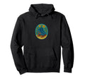 Roller Skates Floral Skaters Artwork Hoodie - Fun Novelty Design for Adults - T-Shirt, Sweatshirt, Hoodie