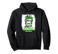 Messy Bun Support Awareness Squad I Hoodie - Fun Novelty Design for Adults - T-Shirt, Sweatshirt, Hoodie