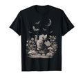 Halloween Cat Bat Wings Fall Fairycore T-Shirt - Graphic Print for Adults - T-Shirt, Sweatshirt, Hoodie