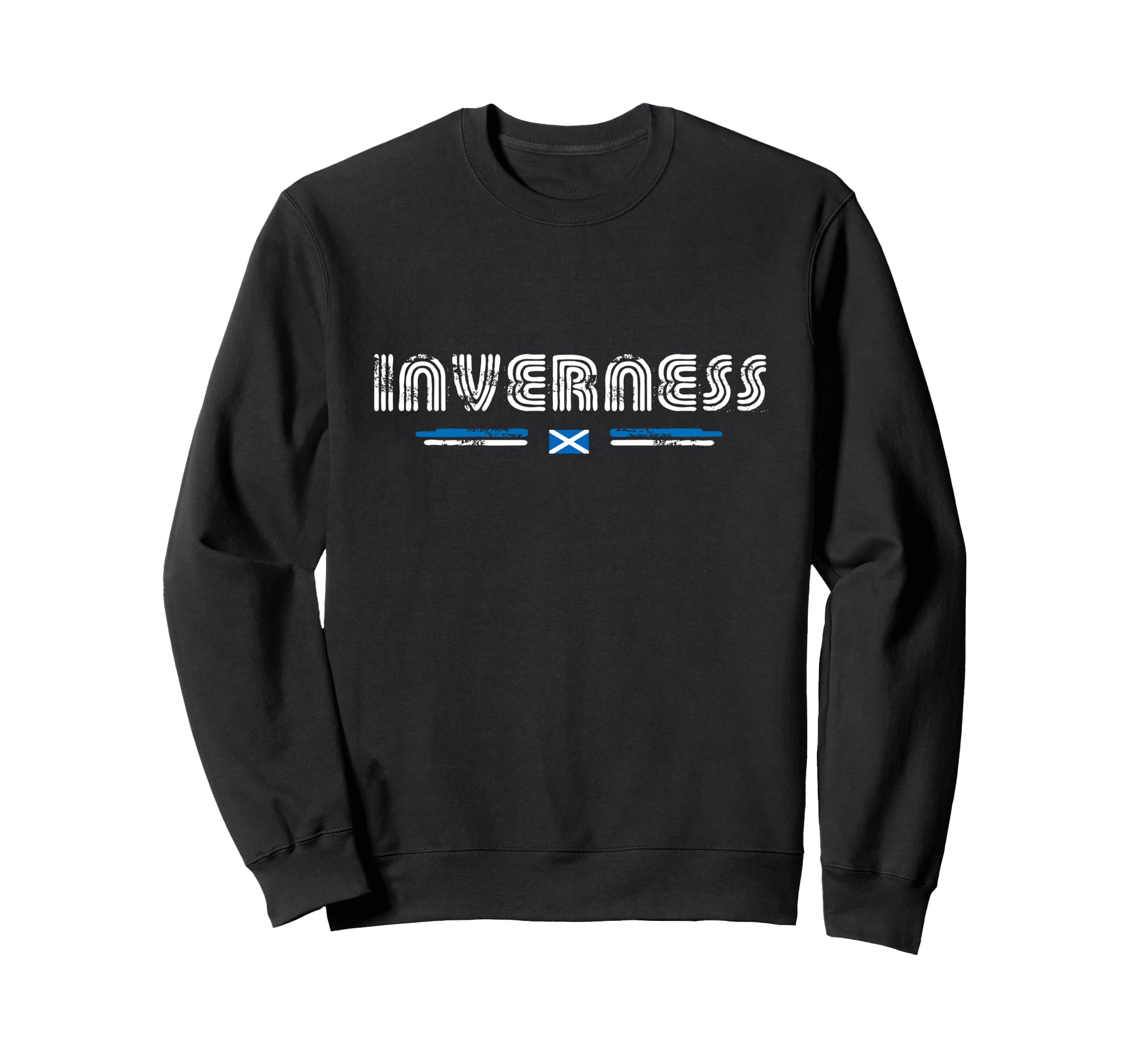 Inverness Scotland 70S 80S Type Sweatshirt - Novelty Apparel Men Women - T-Shirt, Sweatshirt, Hoodie
