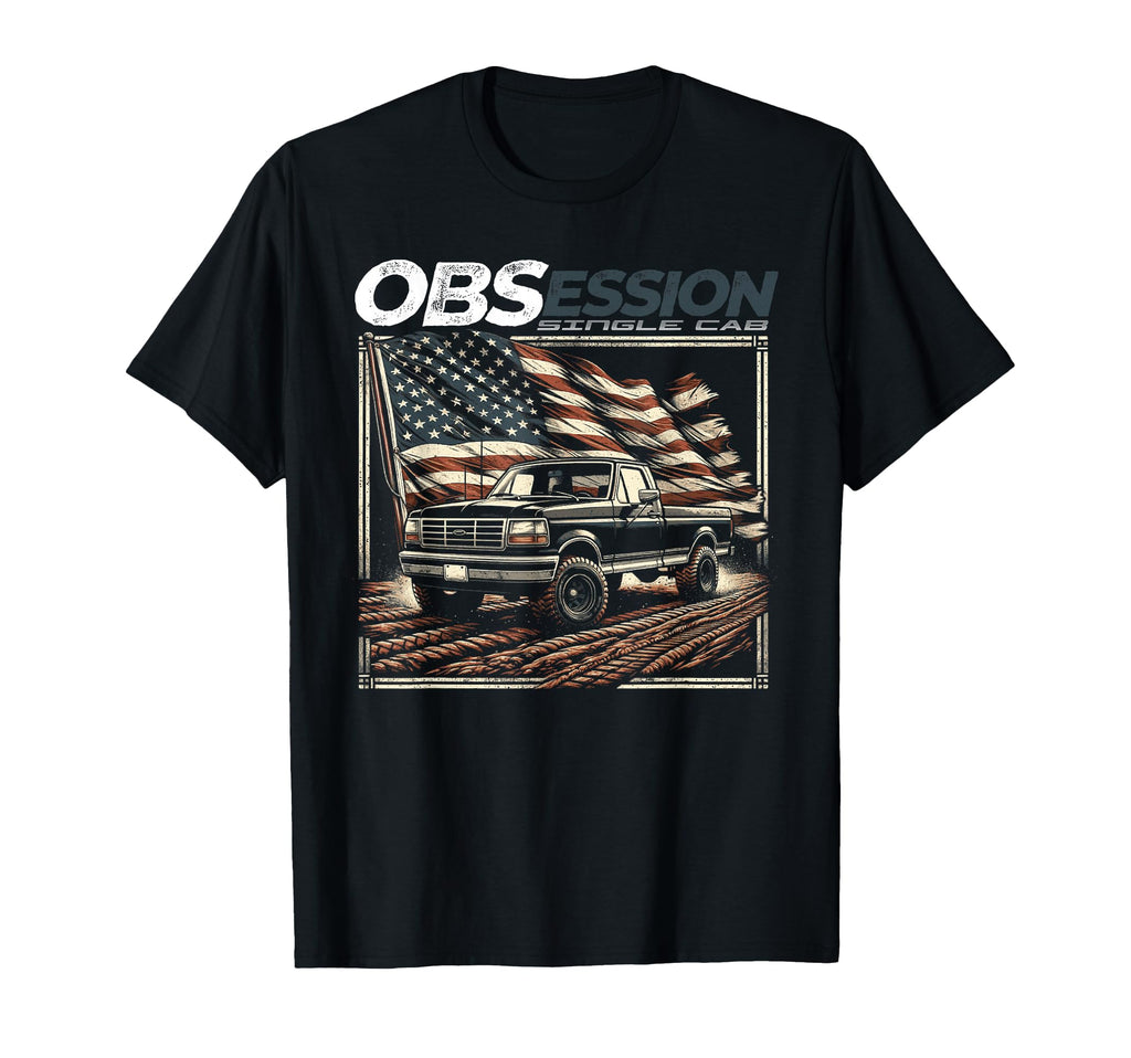 Obs Single Cab Truck Old Body T-Shirt - Fun Novelty Design Men Women - T-Shirt, Sweatshirt, Hoodie