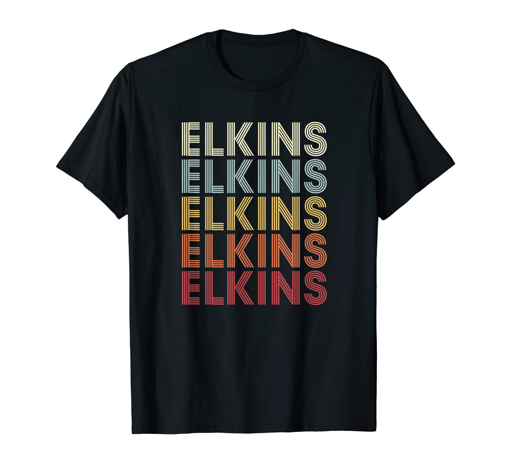 Elkins West Virginia Elkins Wv Text T-Shirt - Trendy Graphic Unisex - T-Shirt, Sweatshirt, Hoodie