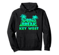 Spring Break Key West Beach Sunset Hoodie - Custom Art Print for Adults - T-Shirt, Sweatshirt, Hoodie