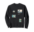 Japanese Art Collage Papl843 Sweatshirt - Casual Everyday Wear Men Women - T-Shirt, Sweatshirt, Hoodie