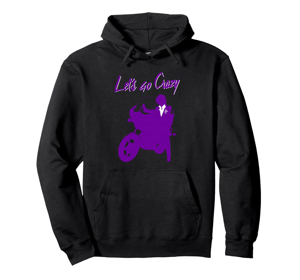 Motorcycle Lets Go Crazy Rock Gifts Hoodie - Custom Art Print Unisex - T-Shirt, Sweatshirt, Hoodie
