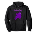 Motorcycle Lets Go Crazy Rock Gifts Hoodie - Custom Art Print Unisex - T-Shirt, Sweatshirt, Hoodie