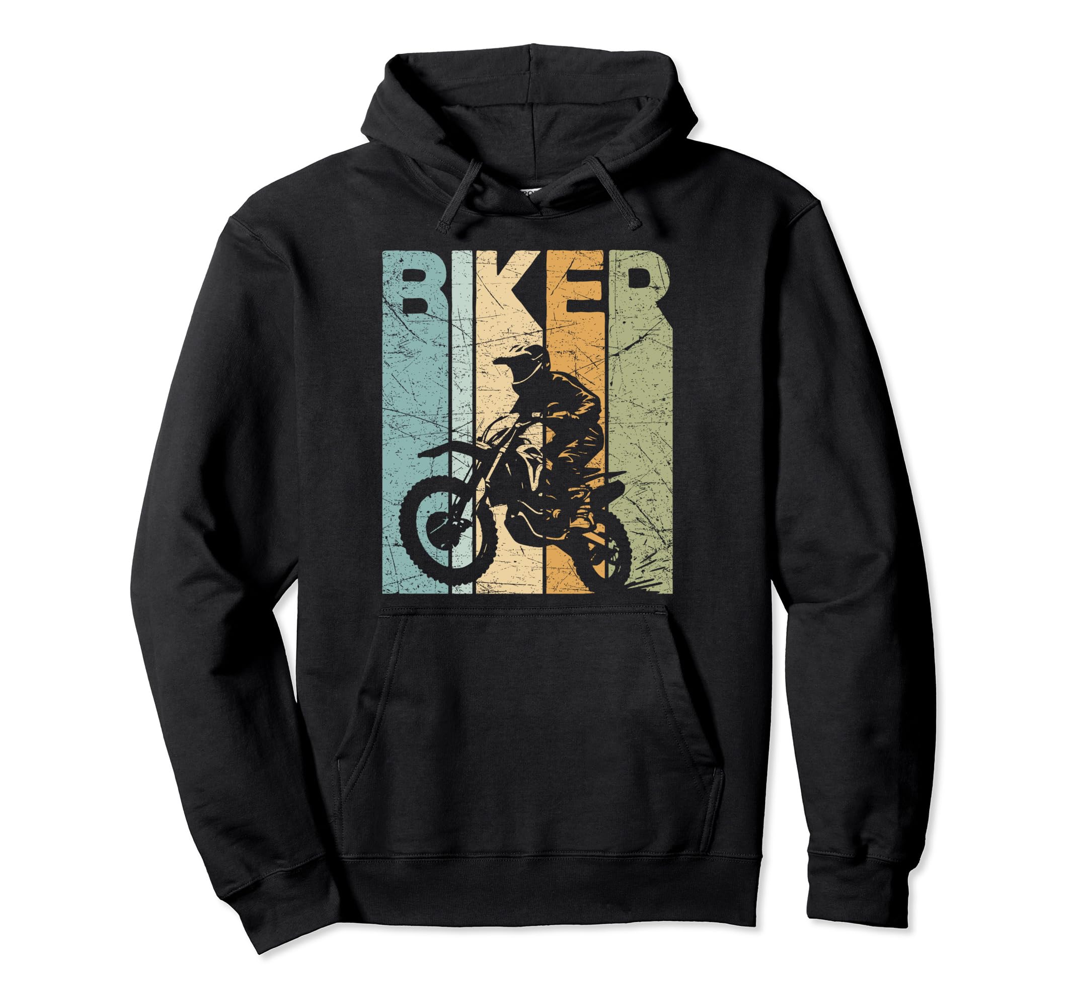 Motocross Biker Off Road Bike Rider Dirt Hoodie - Graphic Print Men Women - T-Shirt, Sweatshirt, Hoodie