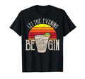 Let Evening Be Gin Sunset Gin Lover T-Shirt - Custom Art Print for Adults - T-Shirt, Sweatshirt, Hoodie