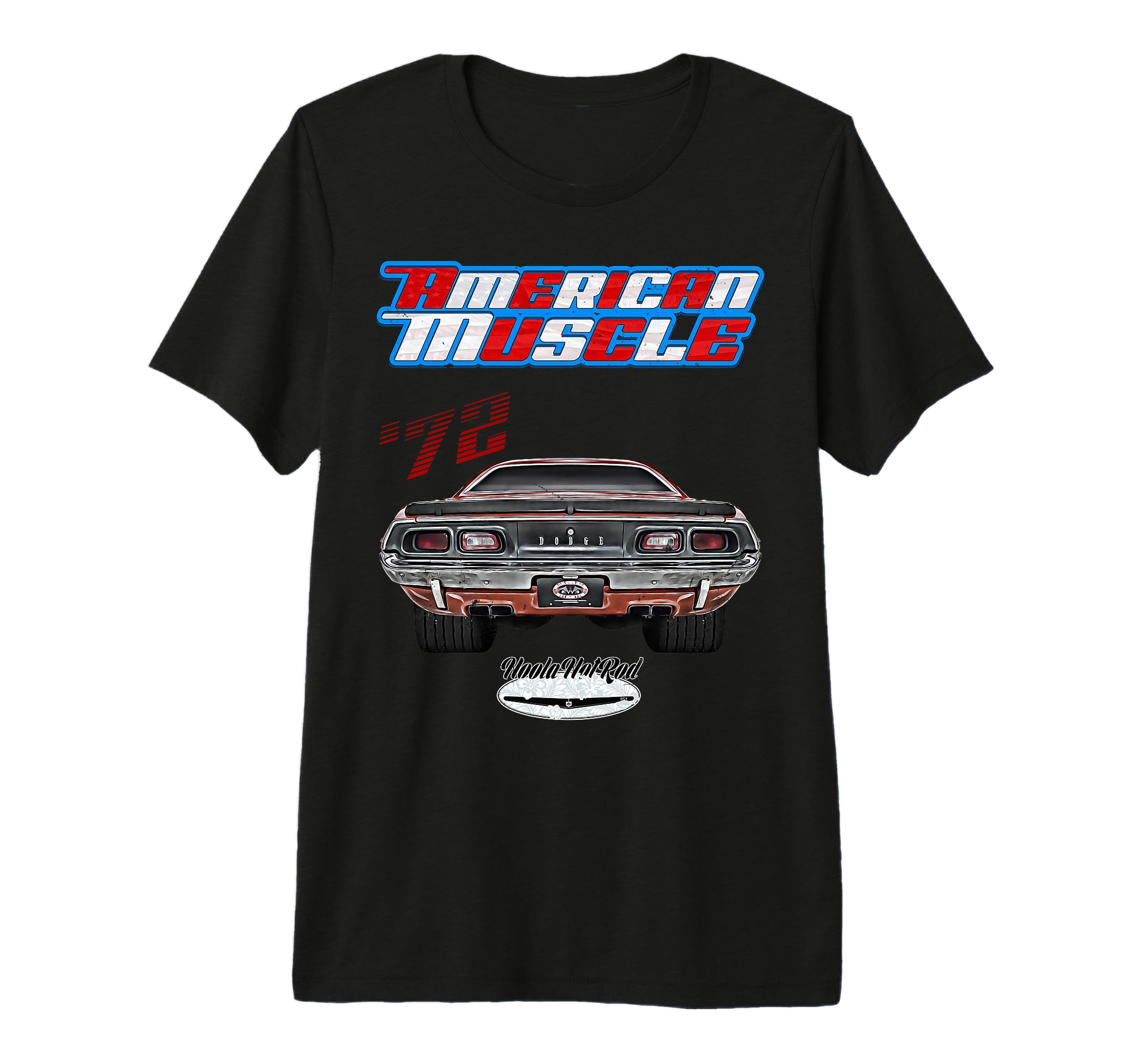 1972 Challenger Hot Rod Muscle Car T-Shirt - Streetwear Style Unisex - T-Shirt, Sweatshirt, Hoodie