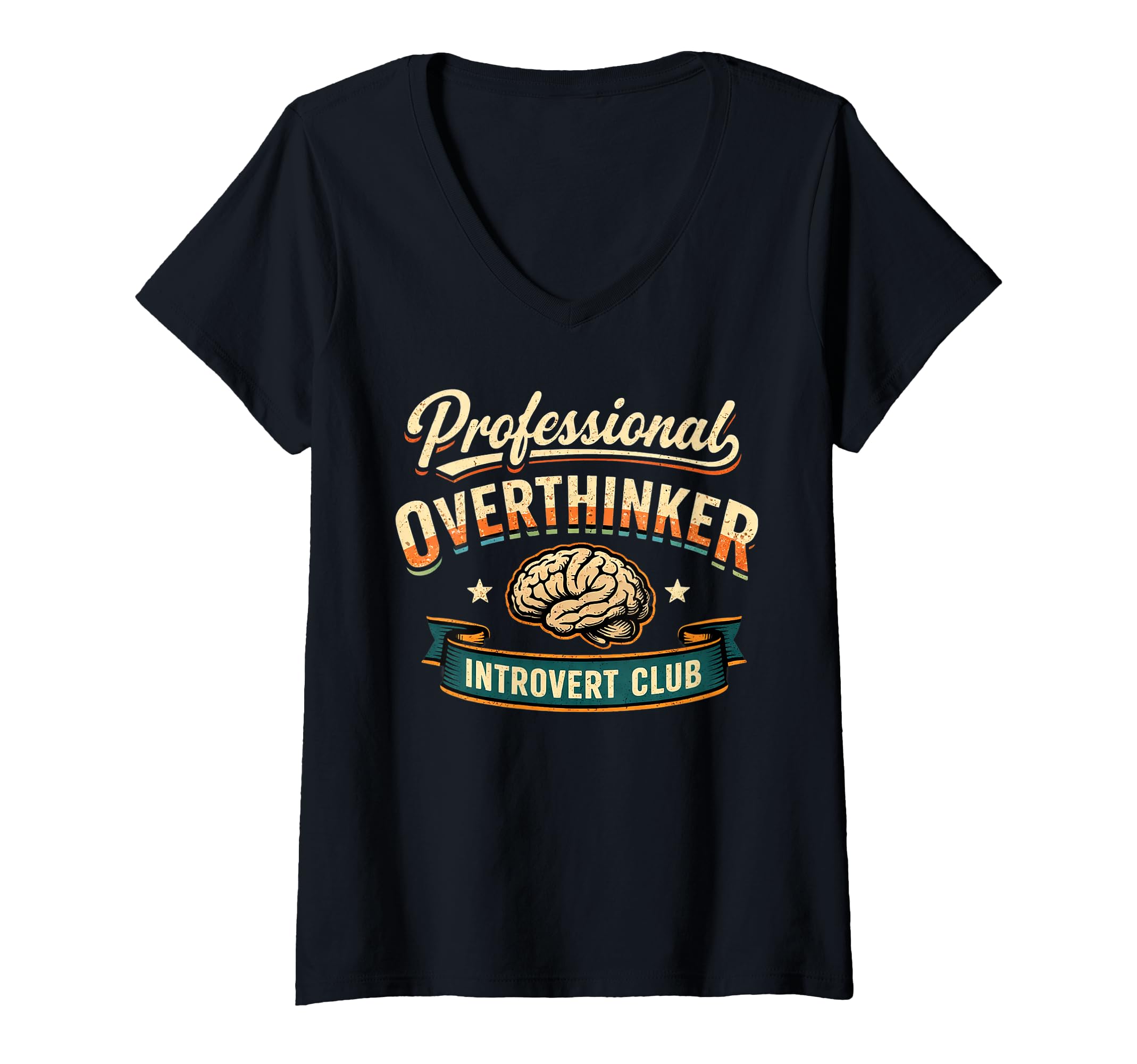 Womens Professional Overthinker T-Shirt - Graphic Print for Adults - T-Shirt, Sweatshirt, Hoodie