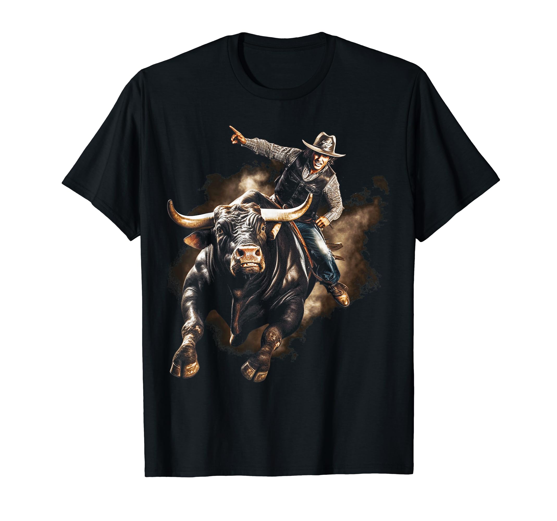 Cowboy Rodeo Horse Riding Usa Cowboy T-Shirt - Novelty Apparel Unisex - T-Shirt, Sweatshirt, Hoodie