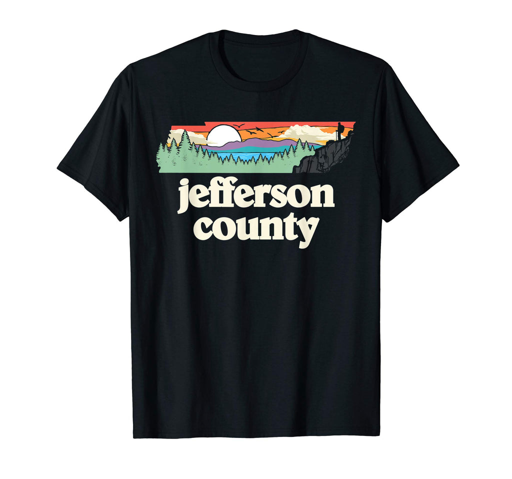 Jefferson County Tennessee Outdoors T-Shirt - Streetwear Style Men Women - T-Shirt, Sweatshirt, Hoodie