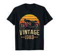 1983 Cafe Racer Motorcycle 36Th T-Shirt - Streetwear Style for Adults - T-Shirt, Sweatshirt, Hoodie