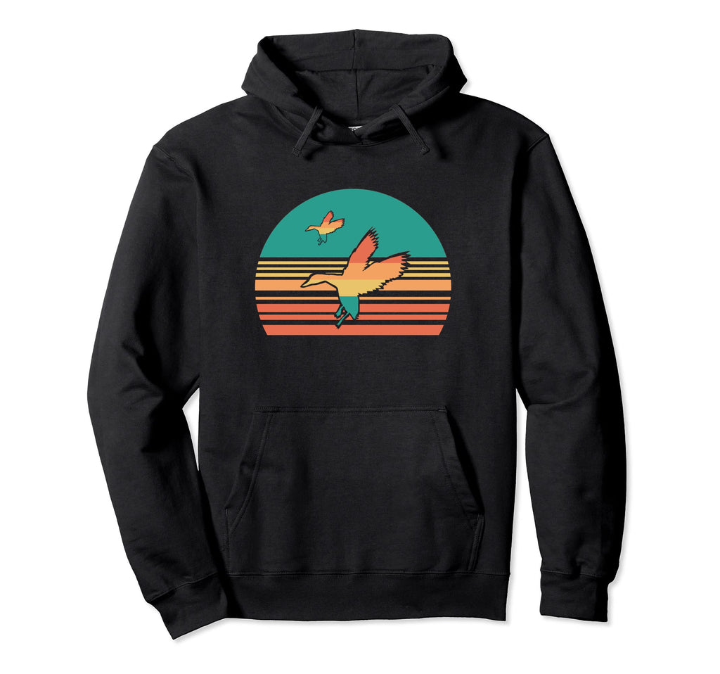 Ducks Geese Ducklings Lover Flying Ducks Hoodie - Trendy Graphic Unisex - T-Shirt, Sweatshirt, Hoodie