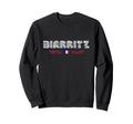 Biarritz France 70S 80S Type Sweatshirt - Minimalist Print Unisex - T-Shirt, Sweatshirt, Hoodie